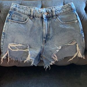 Zara girlfriend shorts